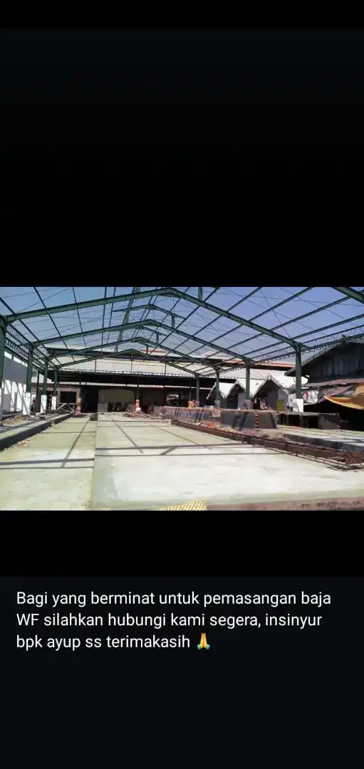 pelengkapan tempat lahan usaha lahan parkir kios lokasi steam dll