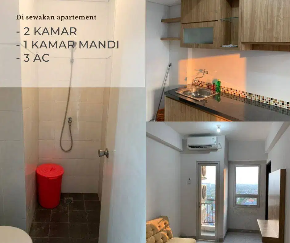 DISEWAKAN 2 BEDROOM APARTEMEN PURIMAS FULL FURNISIH DEKAT JUANDA