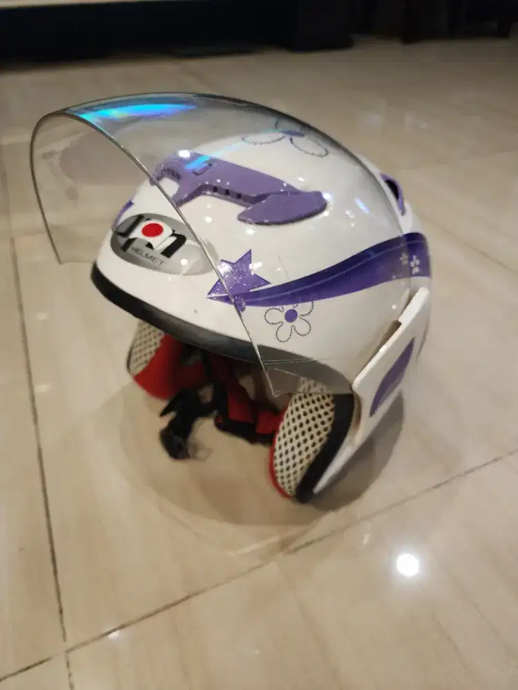 JPN Helmet - Helm Anak Anak Motif Luspa