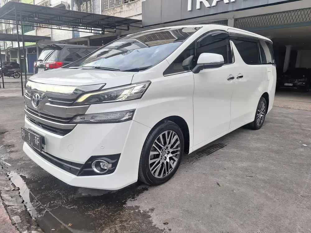 ISTIMEWA ODO 30RBAN VELLFIRE G ATPM 2015 PUTIH