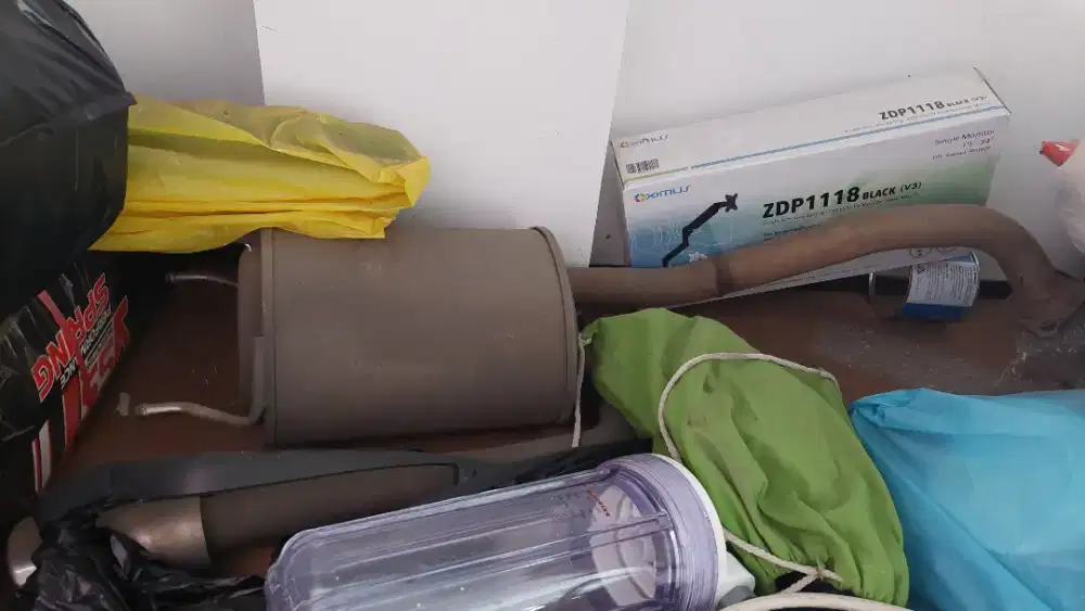 Knalpot honda jazz 2013 ge8 copotan