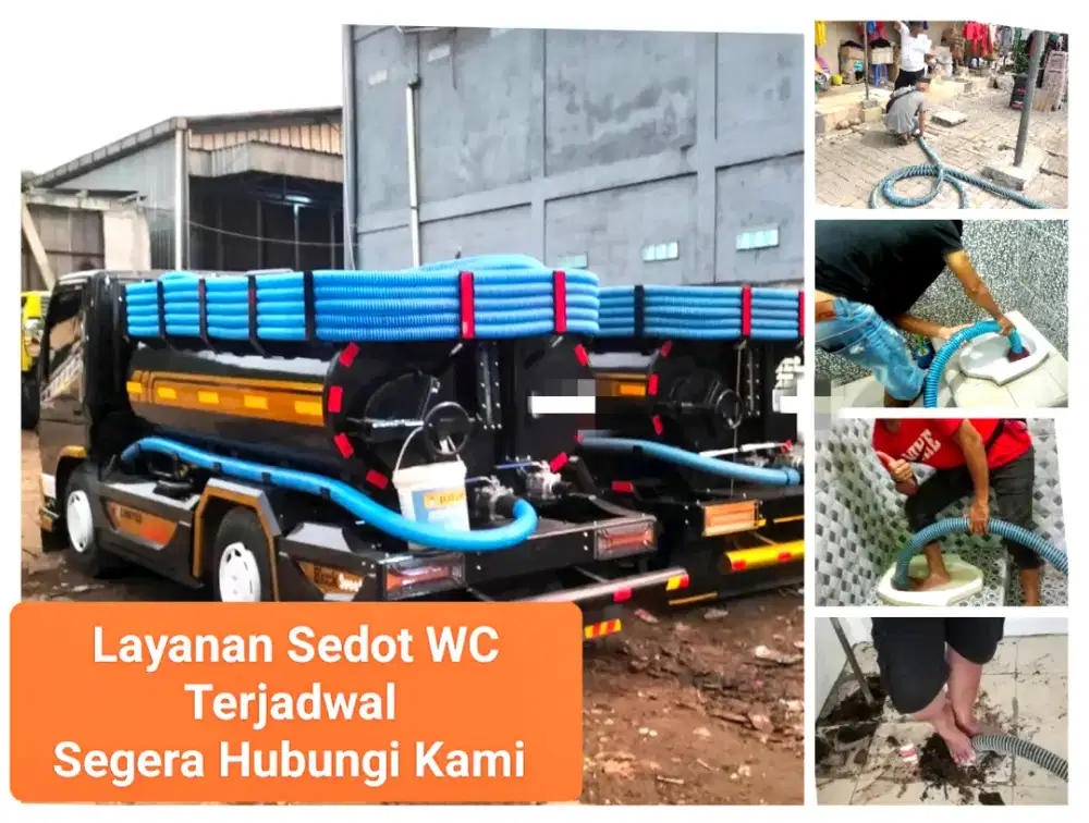 SEDOT WC TEMBAK SALURAN MAMPET TANPA BONGKAR