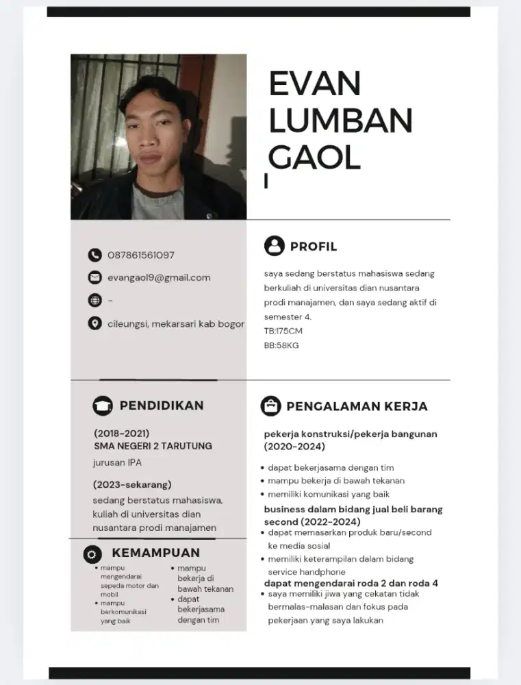 cari lowongan pekerjaan apa saja