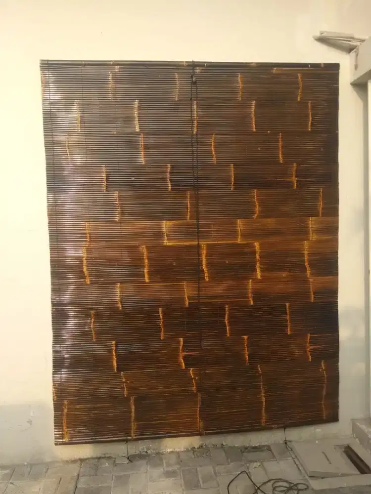 TIRAI BAMBU TIRAI KAYU SURABAYA: 
Disini menerima pemesanan
 tirai