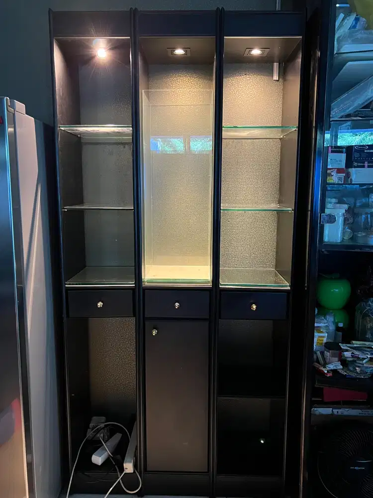 Lemari Rak hias & Rak dinding (Bundling)