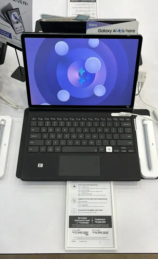 Samsung tab s10 plus free keyboard