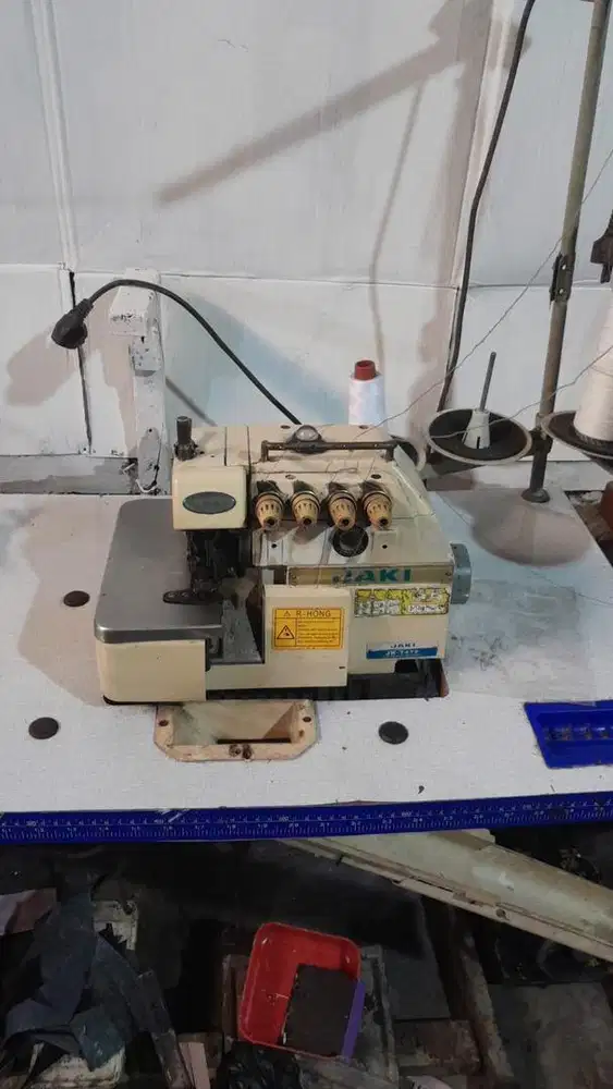 mesin jahit obras overdeck 4 jarum