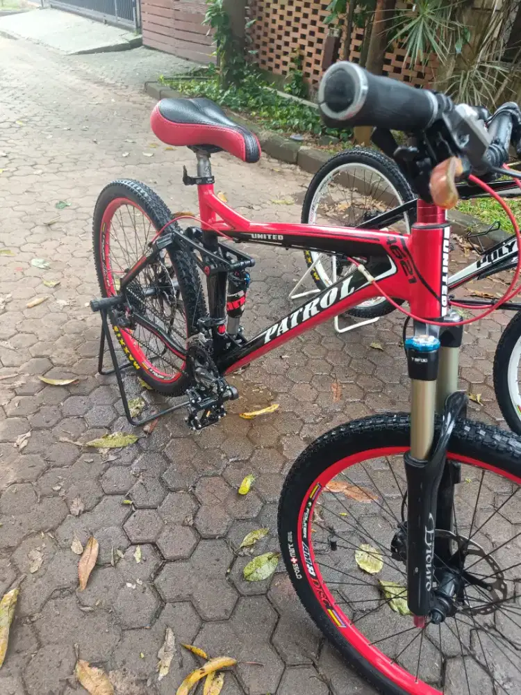 DIJUAL! SEPEDA UNITED PATROL FULL CUSTOM!