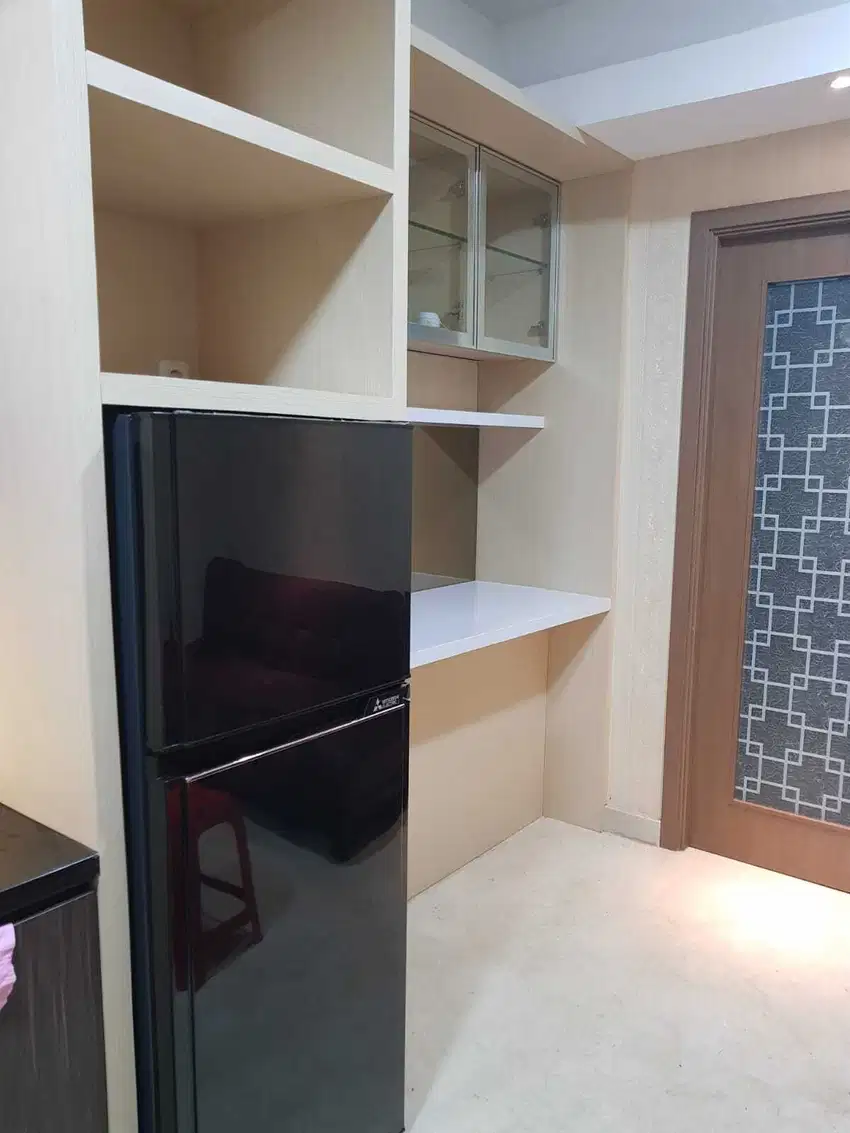 disewakan 1BR furnished Apt. Puri Orchard lt rendah view pool