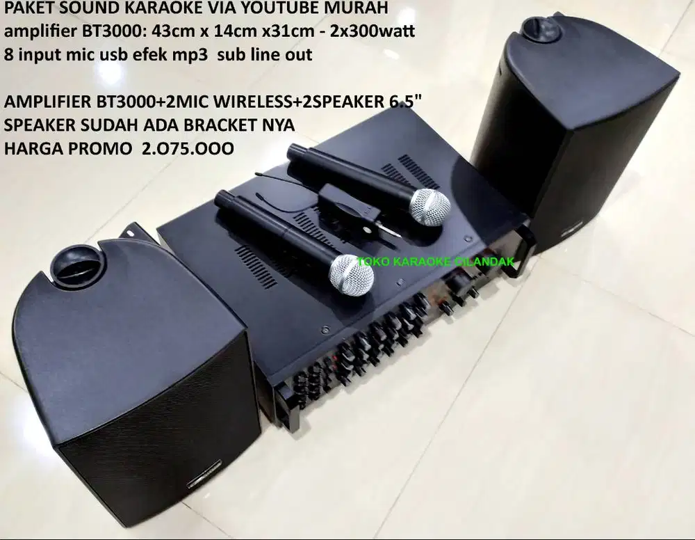 PAKET SOUND KARAOKE