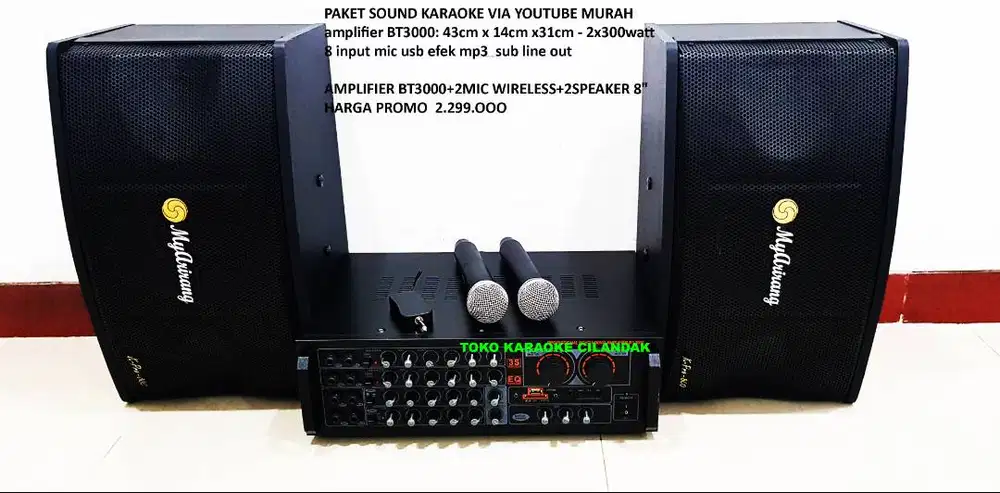 paket sound karaoke rumah