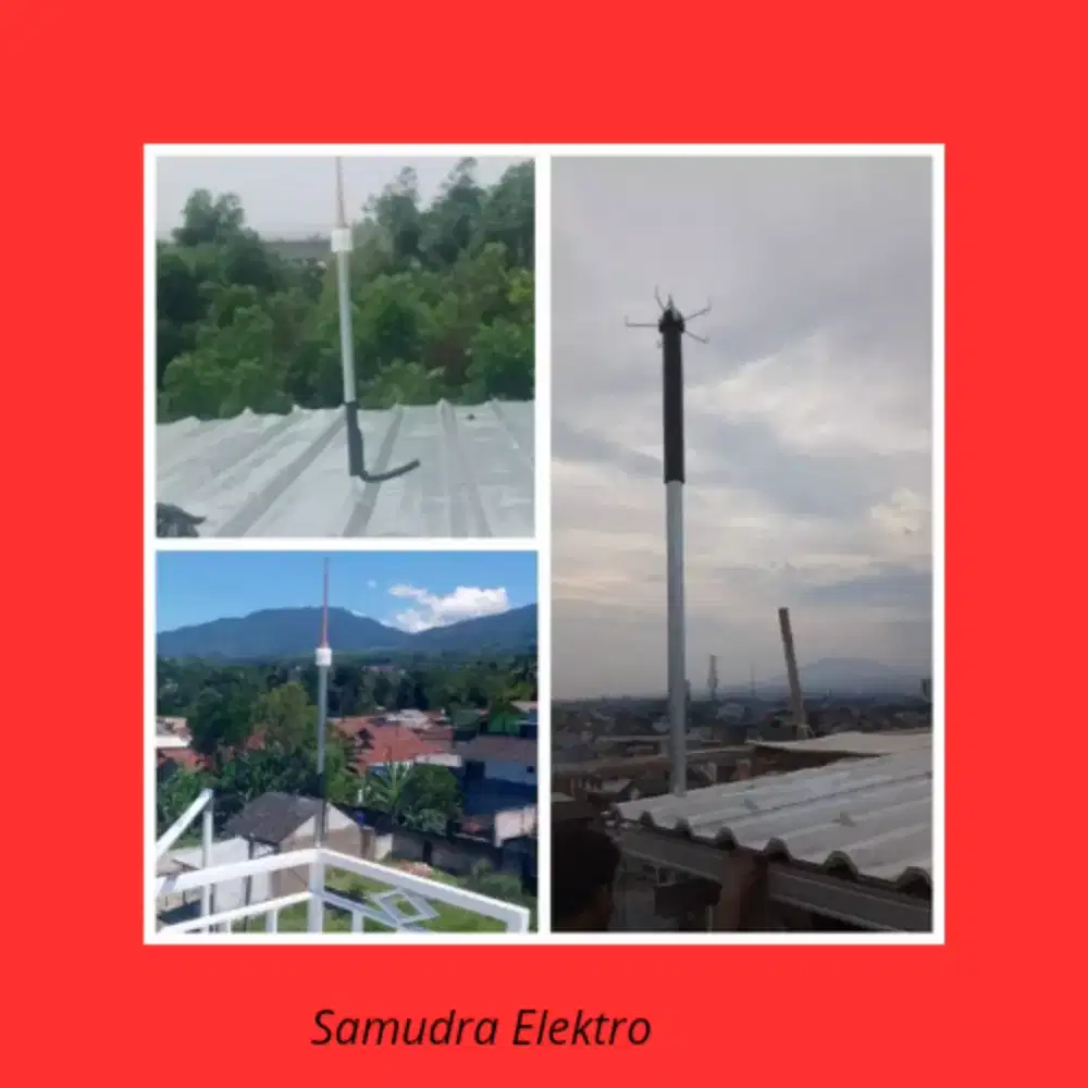 Promo Paket pasang penangkal petir konvensional
