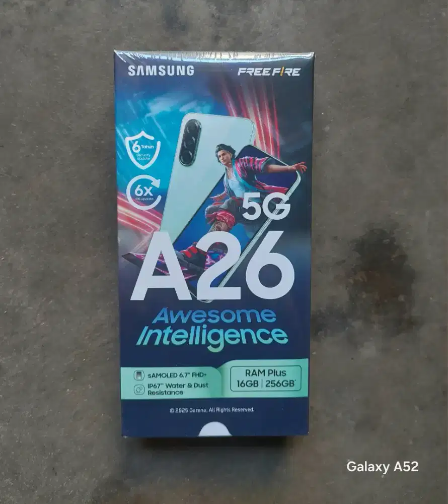 SAMSUNG GALAXY A26 5G 8/256 NEW GARANSI RESMI