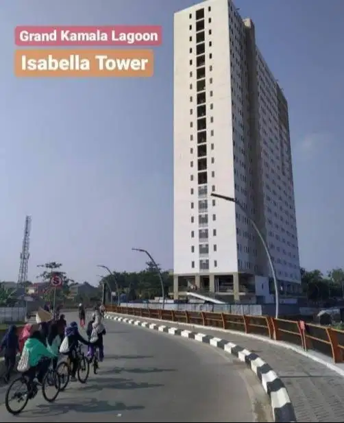 Disewakan Unit Apartemen Grand Kamala Lagoon Tower Isabela type 21
