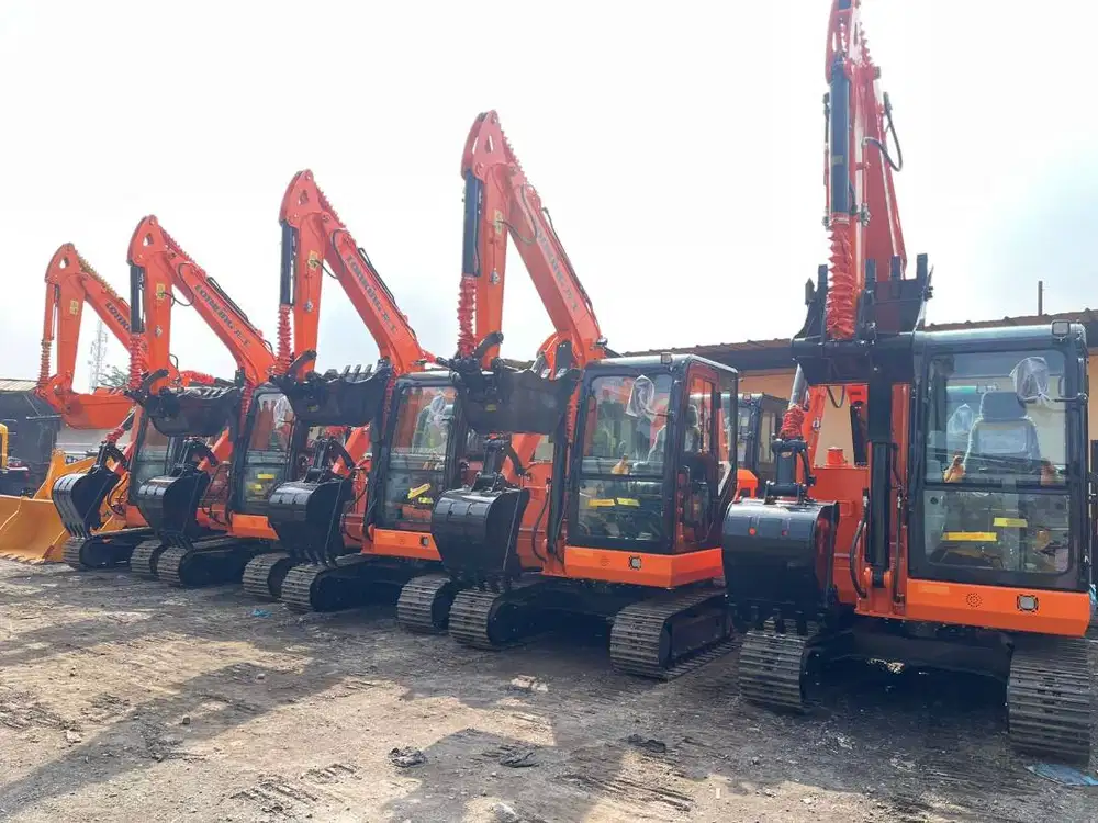 Mini Excavator merk Lonking typee CDM6060 6 ton Best Seller Bergaransi