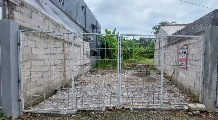 Nego Tanah kosong belakang taman wisata teluknaga