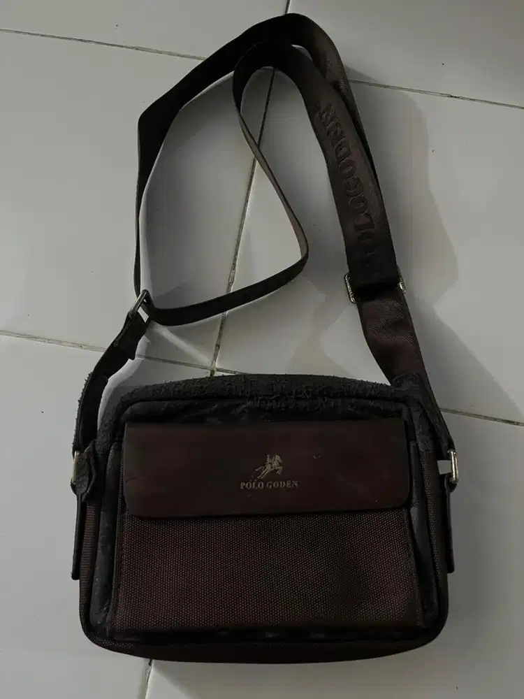 Tas polo bagus coklat