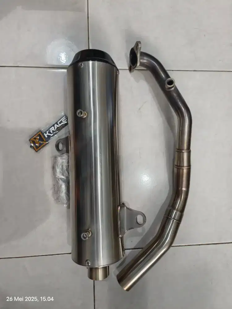 KNALPOT ADV 160 K RACE BRONG ADEM