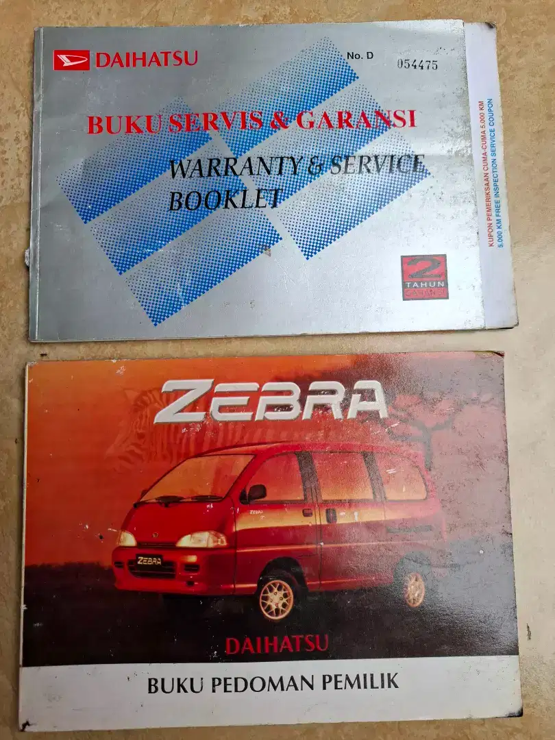 Manual Book Daihatsu Zebra Espass