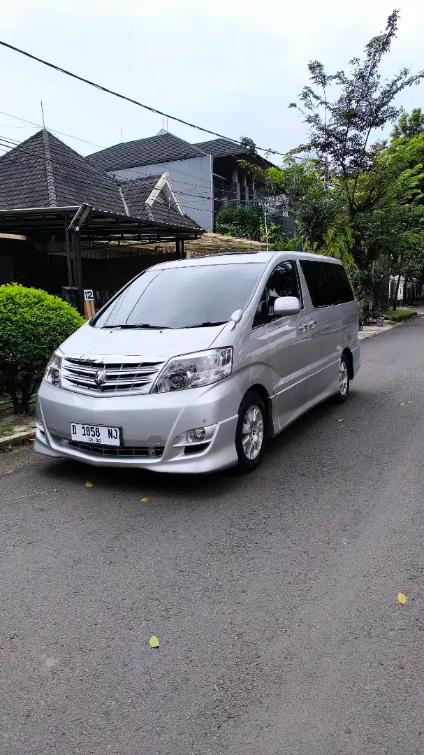 Alphard ASG 2007 CBU at silver