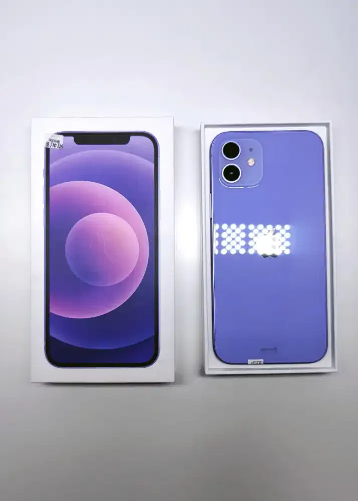 Dijual, iPhone 12 128GB Purple
Resmi, ex-iBox