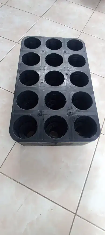 Trai semai anggrek murah 15hole