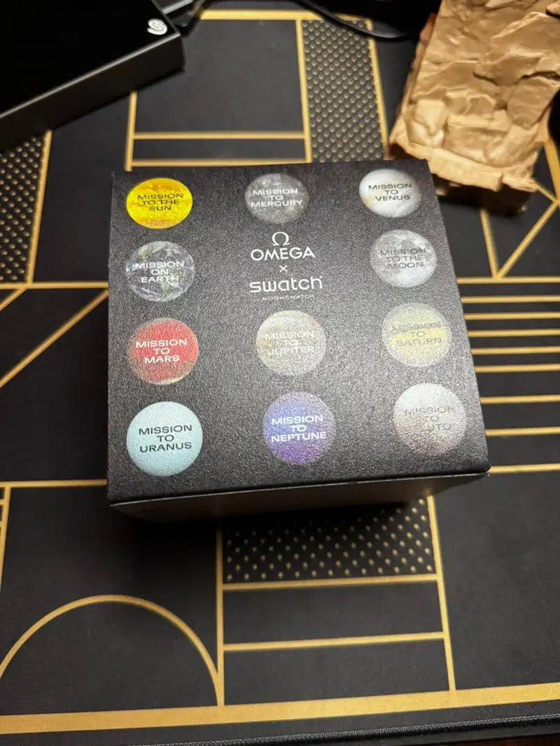 Swatch x Omega Mission To Saturn