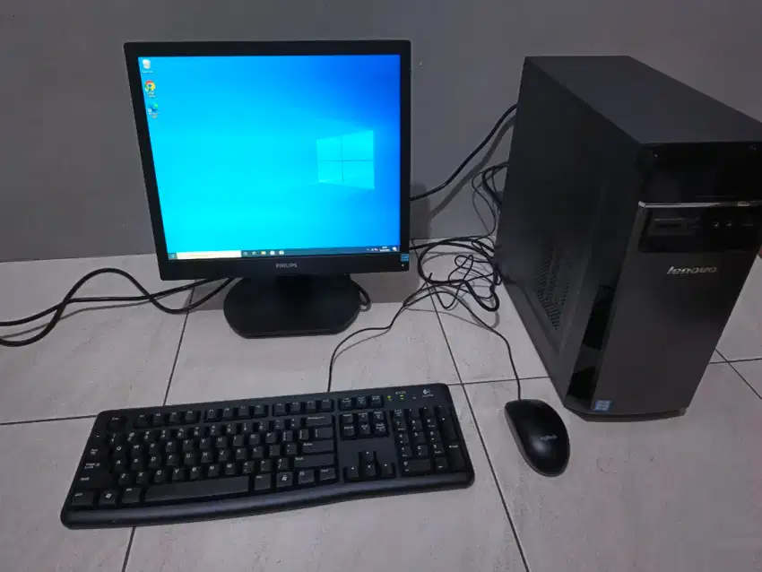 Jual komputer lenovo 1 set
