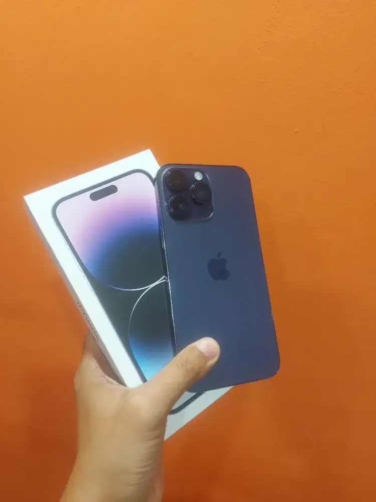 Iphone 14 PRO MAX 128GB IBOX PA/A BH84% Fullset ORI NOMINUS.