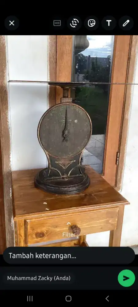 Timbangan antik kuno