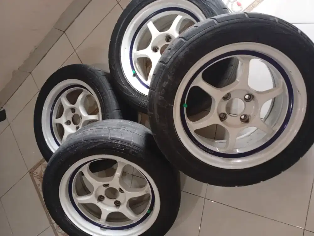 Velg only ring 15 racing advan rg1 4x100