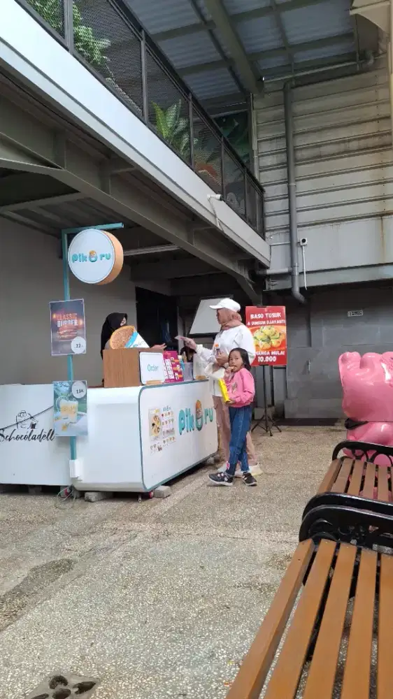 Meja Booth Tenant (bonus kompor & Tabung Gas)