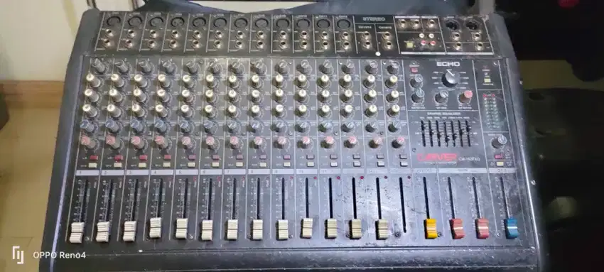 Dijual mixer 16 ch merk carver USA