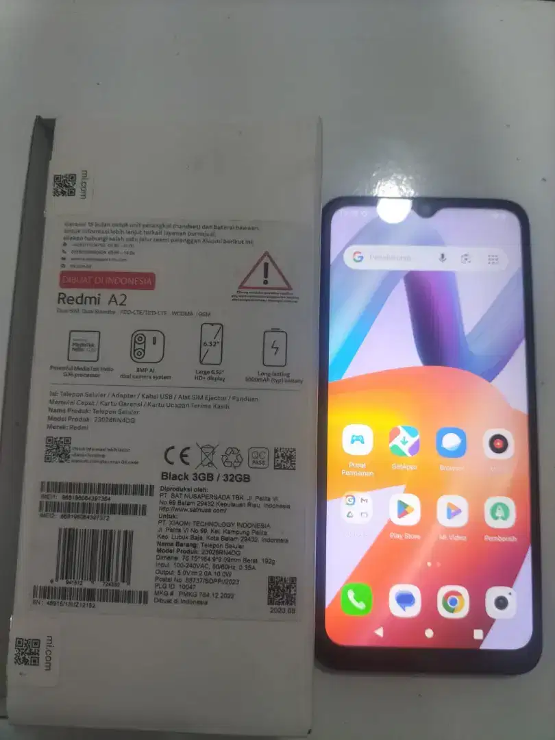 Redmi a2 ram 3/32