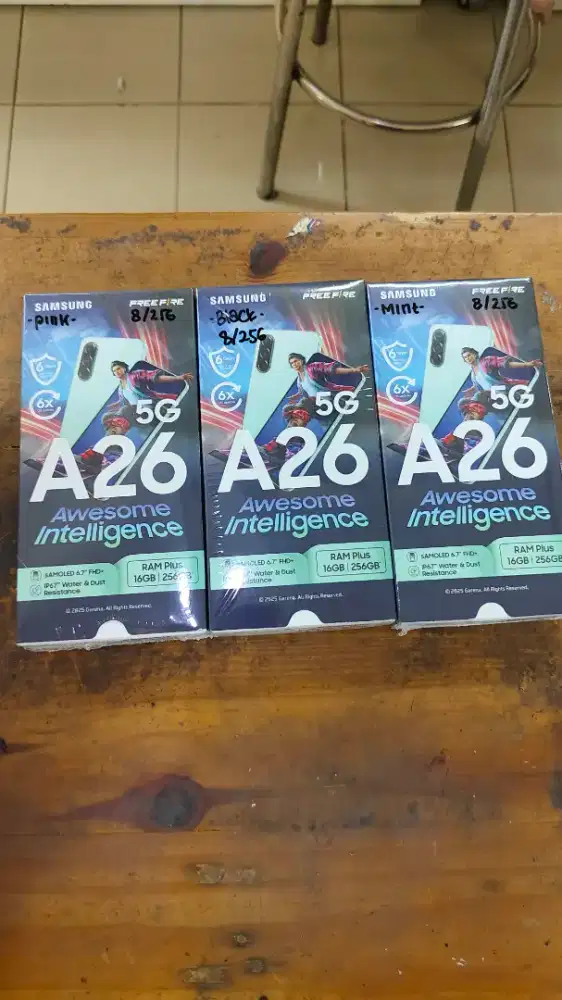 SAMSUNG A26 5G 8/256 BARU