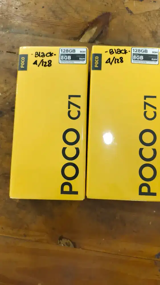 XIAOMI POCO C71 4/128 NEW MURAH