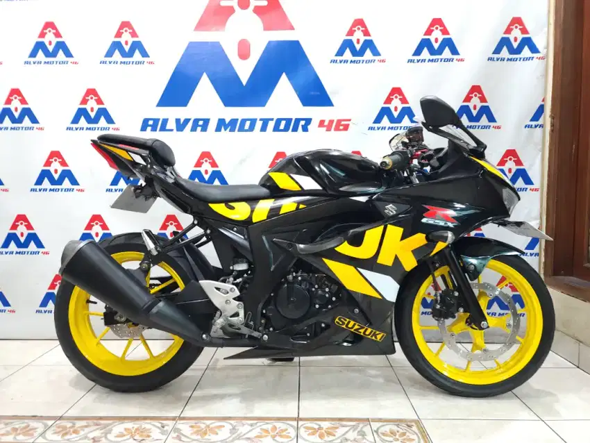 GSX 150 R TH 2019 LANGKA KUNING LOW KM 13 RIBU REAL PAJAK ON 17 BULAN