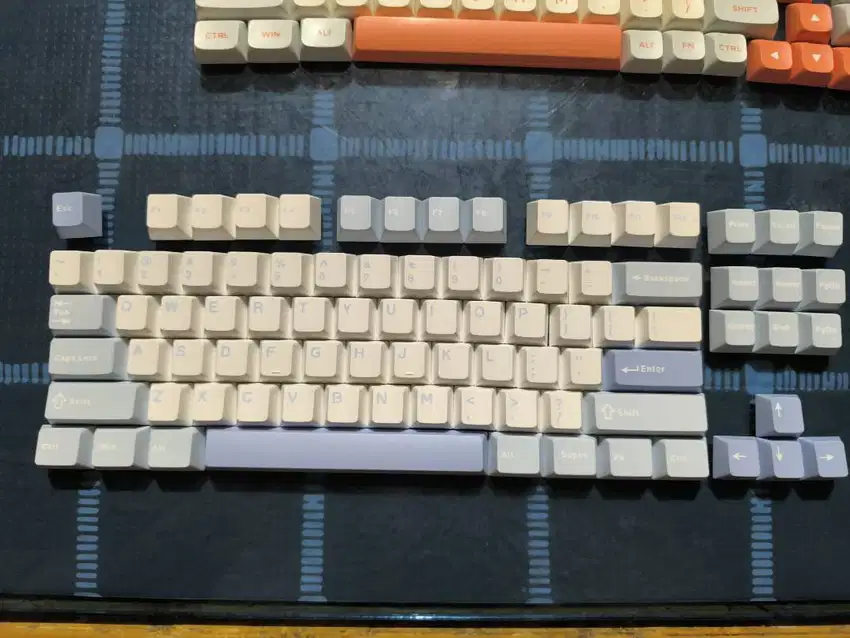 Keyboard switch dan keycaps 75% , 87% , 100%