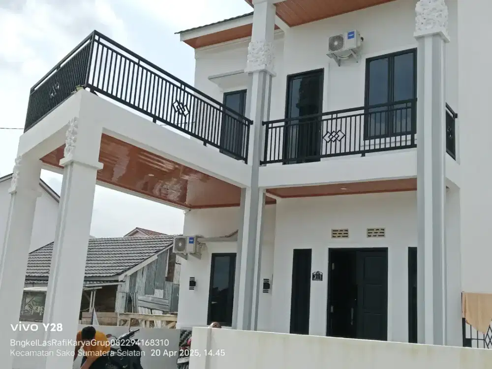 Railing tangga dan balkon