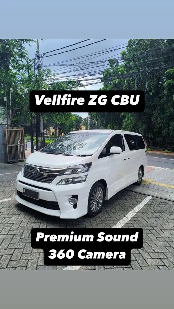 Toyota Vellfire ZG Premium Sound Facelift