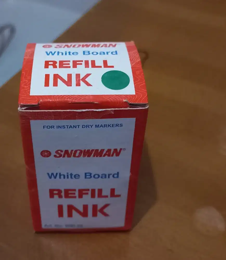 Refill tinta spidol hijau (Snowman)