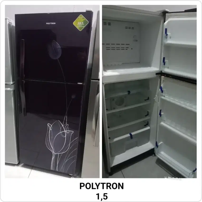 KULKAS 2 PINTU POLYTRON
