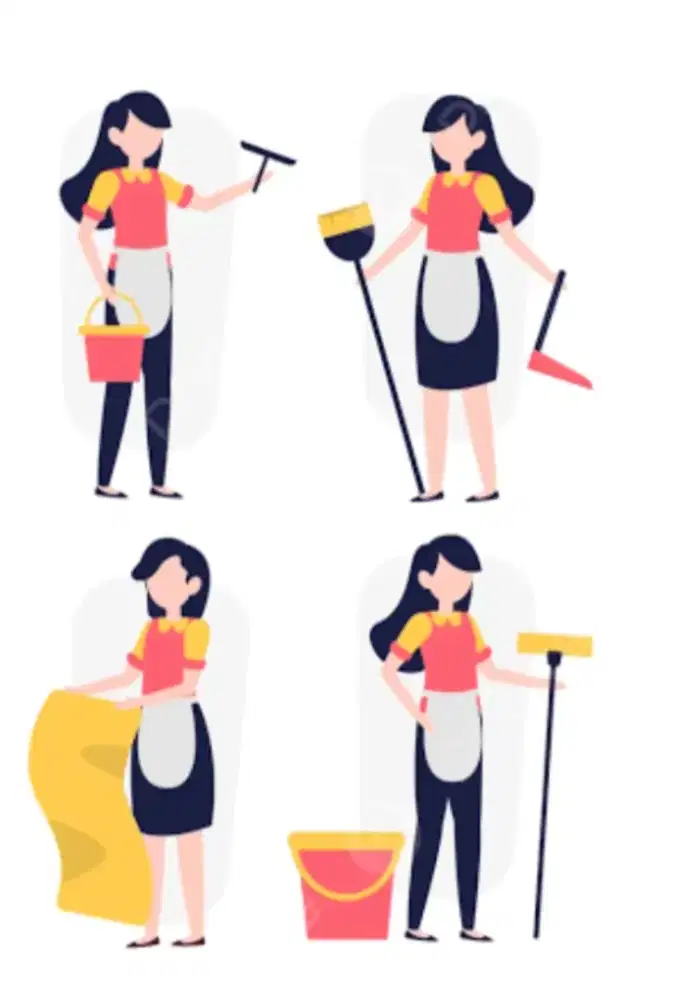 ART PP beres beres dan menemani anak - Kelapa Gading - MOI