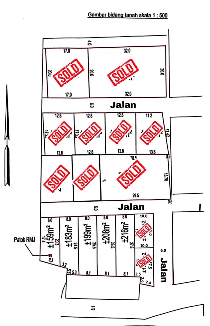 Kapling Murah Harga 5 Jutaan, Tanah Premium Lok. Tembalang Dekat UNDIP