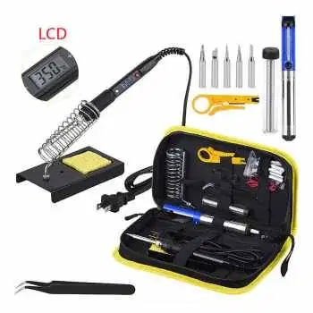 Set Peralatan Solder Listrik Kit LCD Electric Soldering 80W 220V