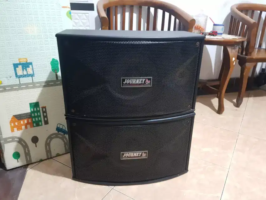 Sepasang speaker pasif Karaoke Journey cs470 pro 600 watt 10 inch