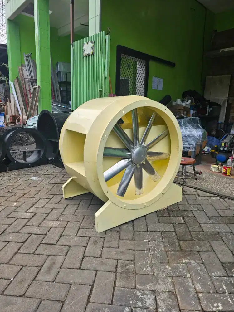 Axial befucated fan