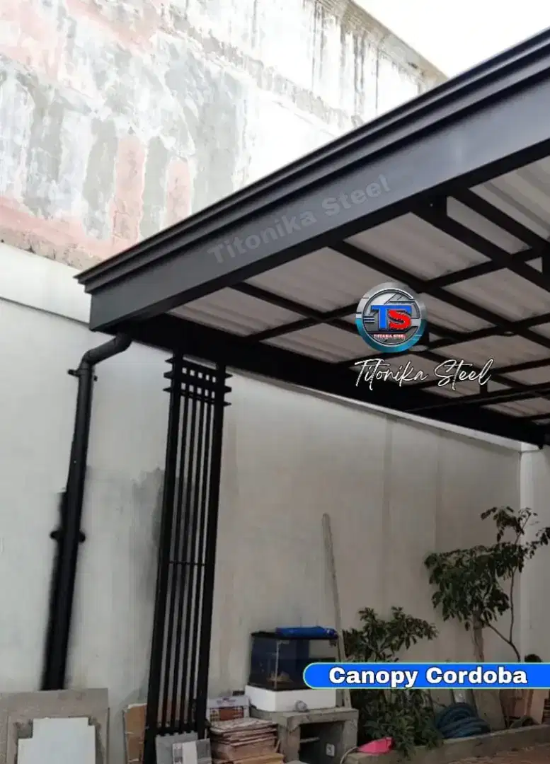 Bengkel las titonika pagar kanopi
