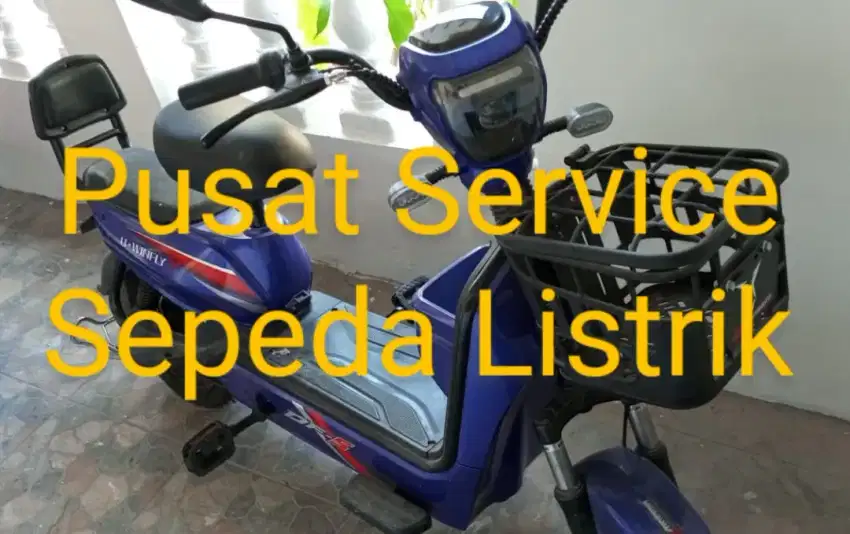 Sepeda Listrik Sparepart Bengkel Perbaikan