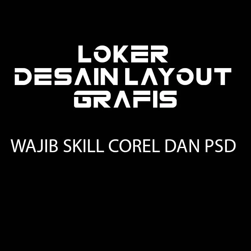 Operator Desain Layout Grafis